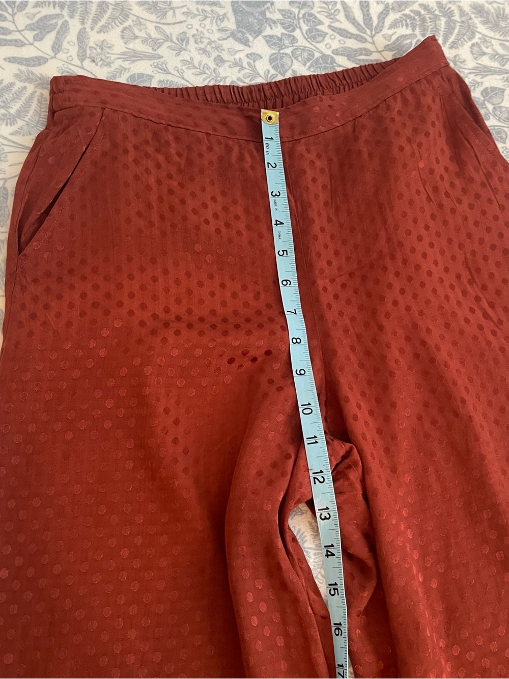 Anthropologie Dolan Left Coast Collection Silky Wide Leg Cropped Pants Size S - Picture 11 of 11